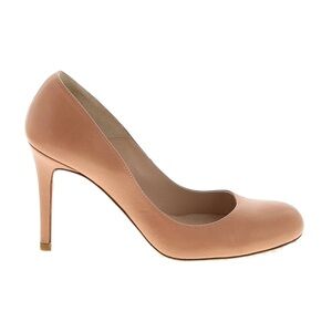 LK Bennett round toe patent heel